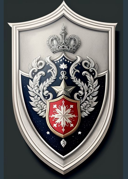 An AI-generated image of a shield.